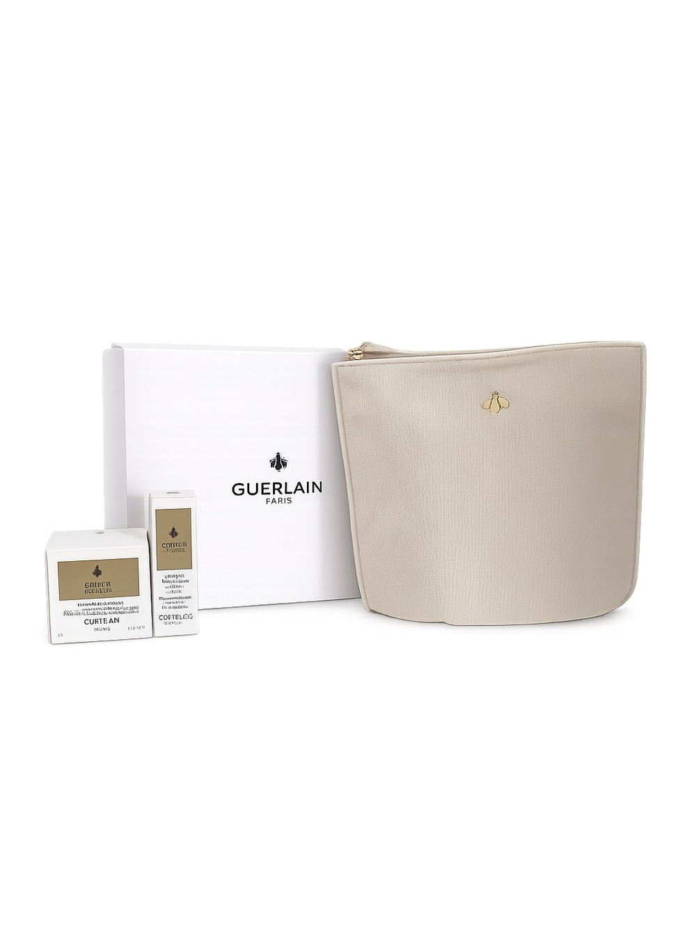 GUERLAIN Cosmetic Bag, Honey Treatment & Serum-NEW